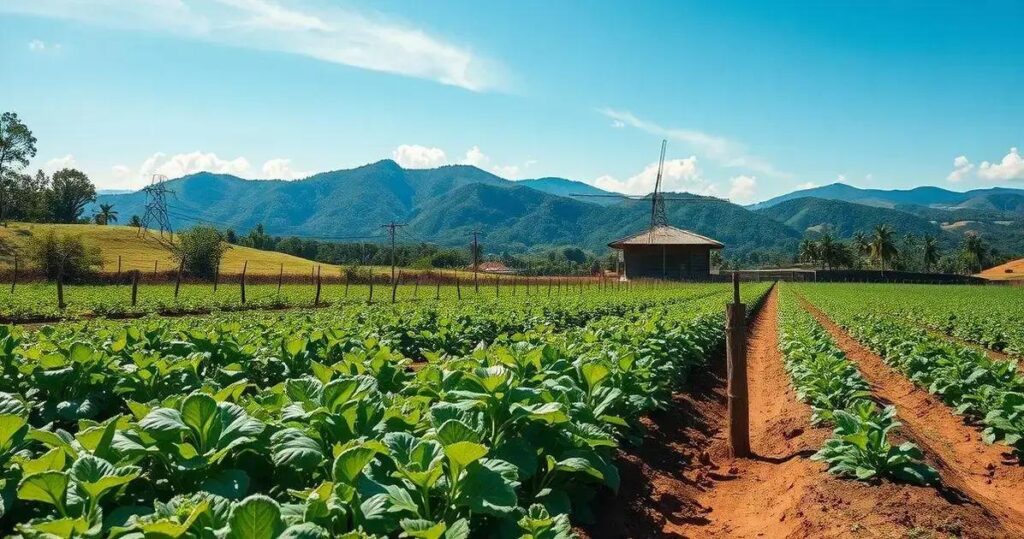 irrigação eficiente pequenas propriedades sul