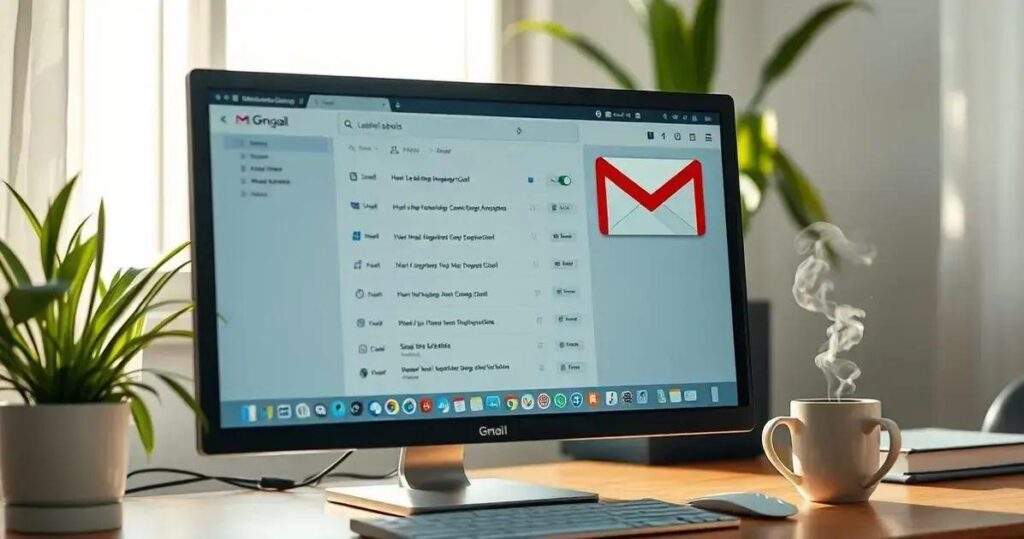 organizar emails gmail marcadores