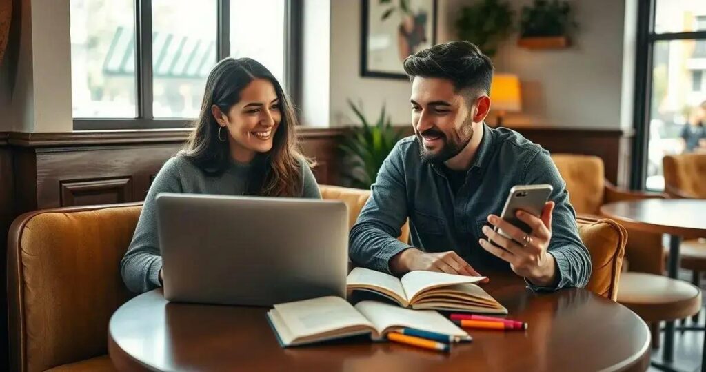 plataformas intercâmbio idiomas online