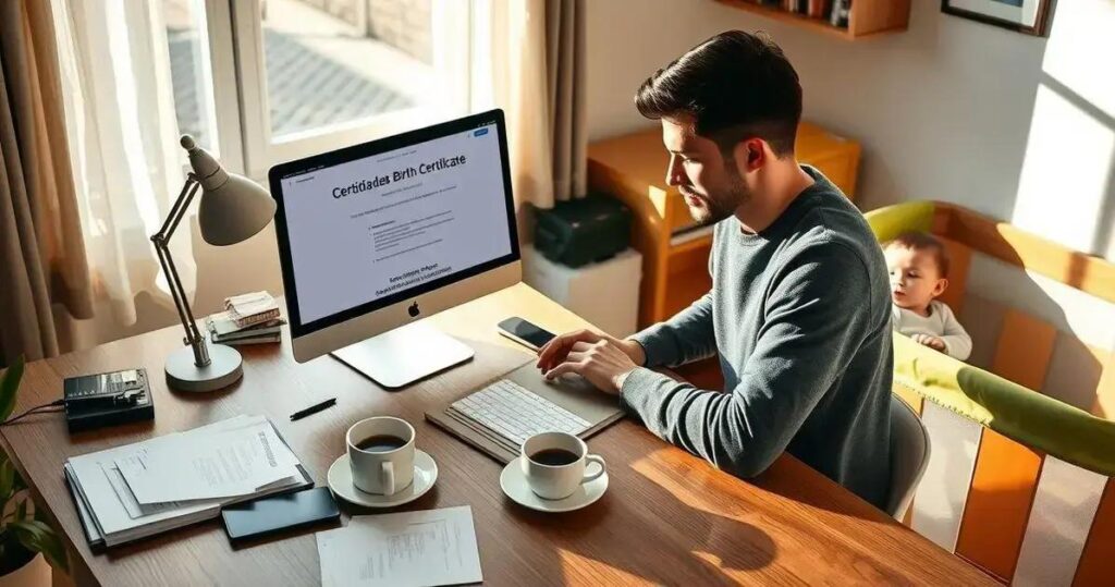 solicitar certidão nascimento online