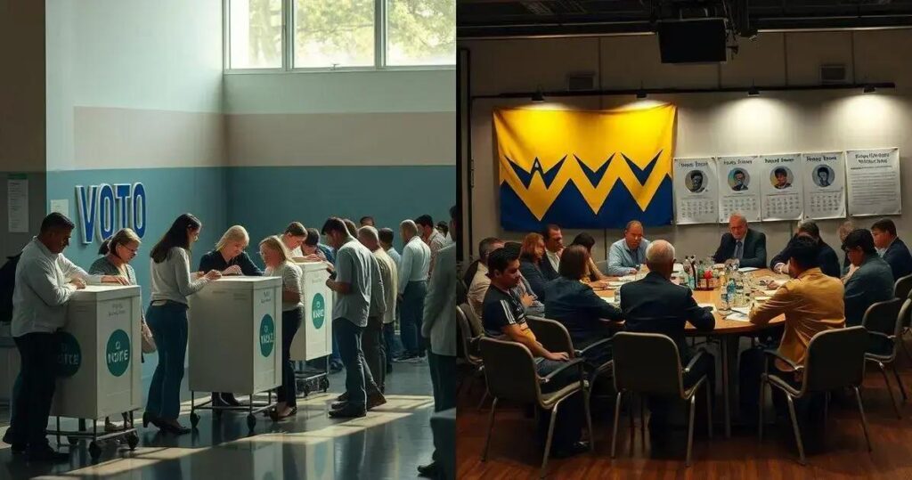 voto majoritário proporcional