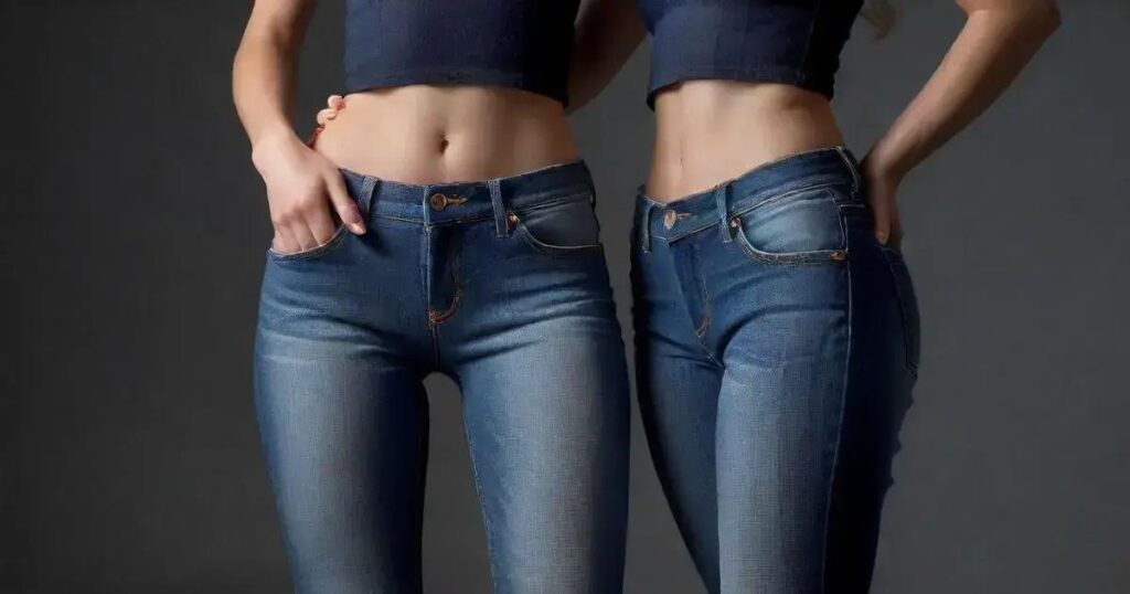 ajustar calça jeans cintura sem costura