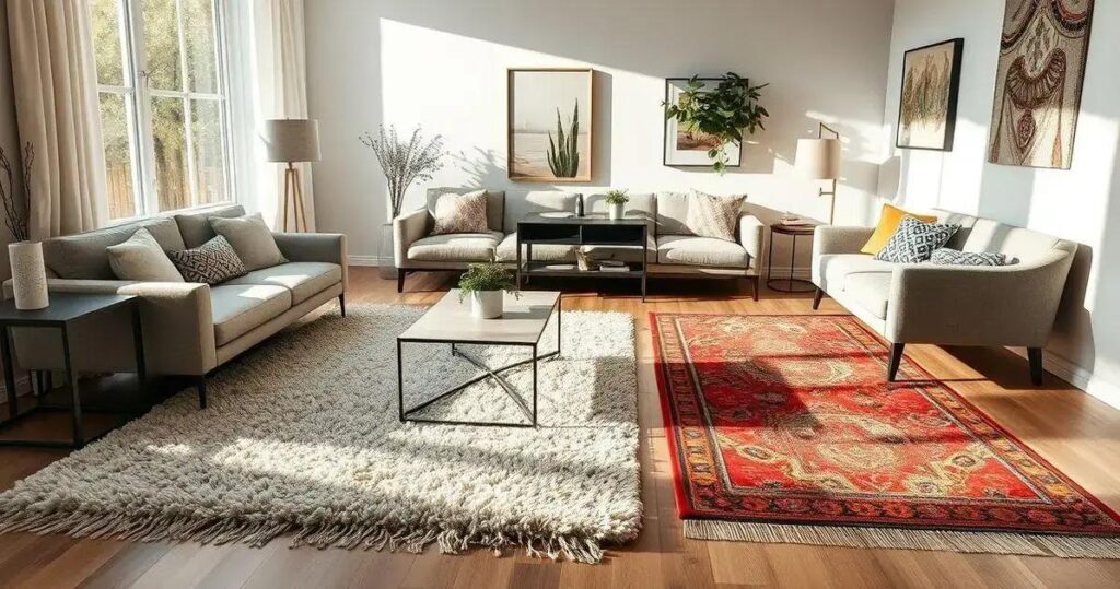 como usar tapetes decoração