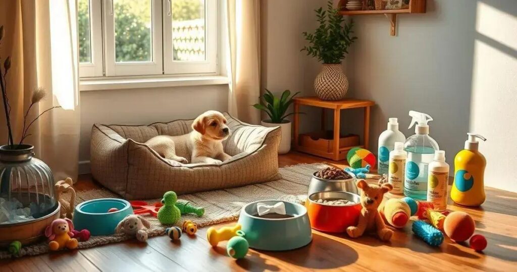 enxoval filhote cachorro gato