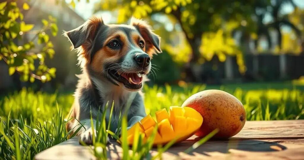 cachorro pode comer manga