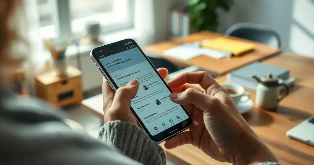como escanear documentos com o celular