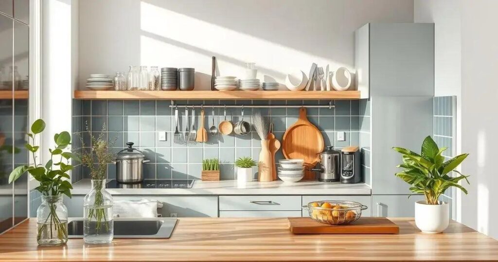 como organizar a cozinha