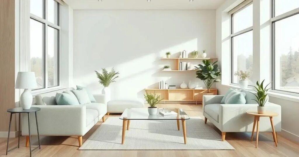 cores para sala de estar pequena