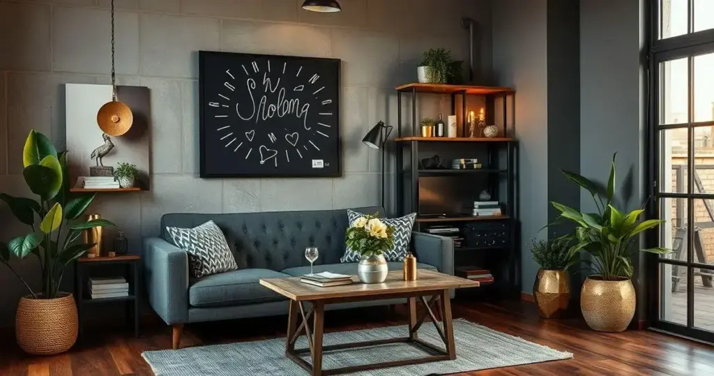 estilo de decoração industrial