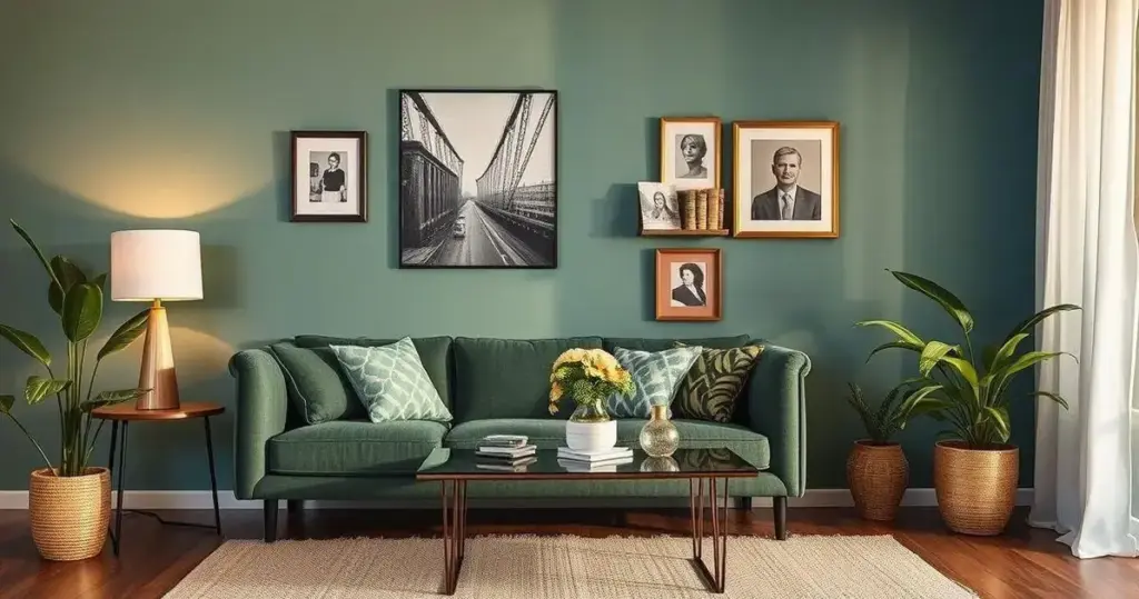 ideias para decorar parede da sala
