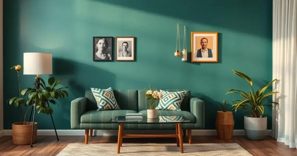 papel de parede para sala pequena